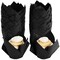 Juvale 100-Piece Bulk Black Tulip Cupcake Liners, 2 x 3.5 Inches Medium Baking Wrappers, Black Cupcake Liners for Halloween Parties, Wedding Receptions, Birthday Parties & Baby Showers